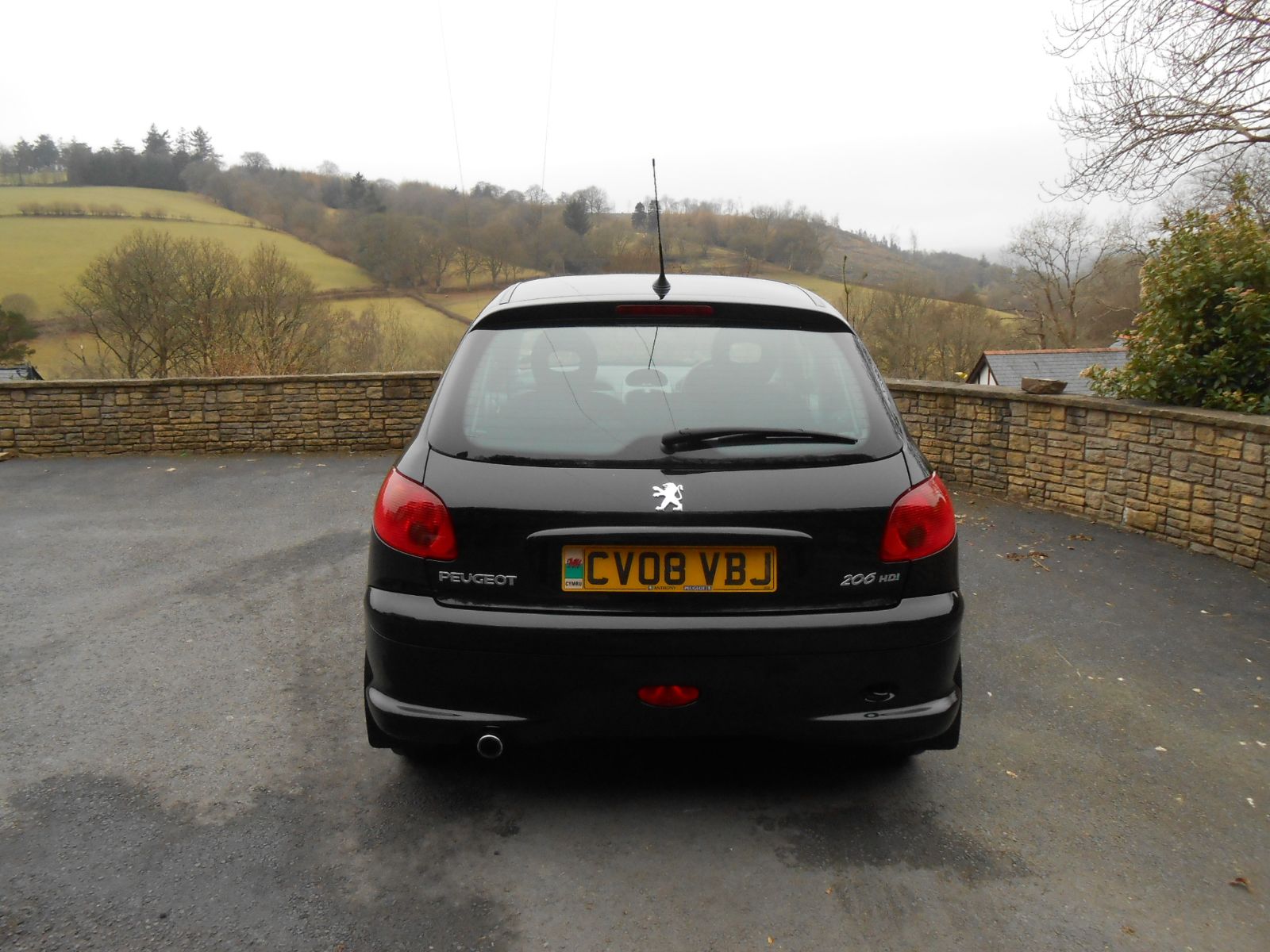 Peugeot 206 1.4 HDI Look 5 Door car for sale Llanidloes Powys Mid Wales ...